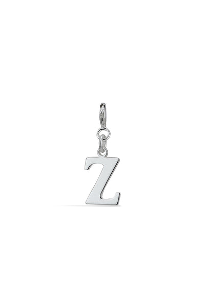 Silver Alphabet Z